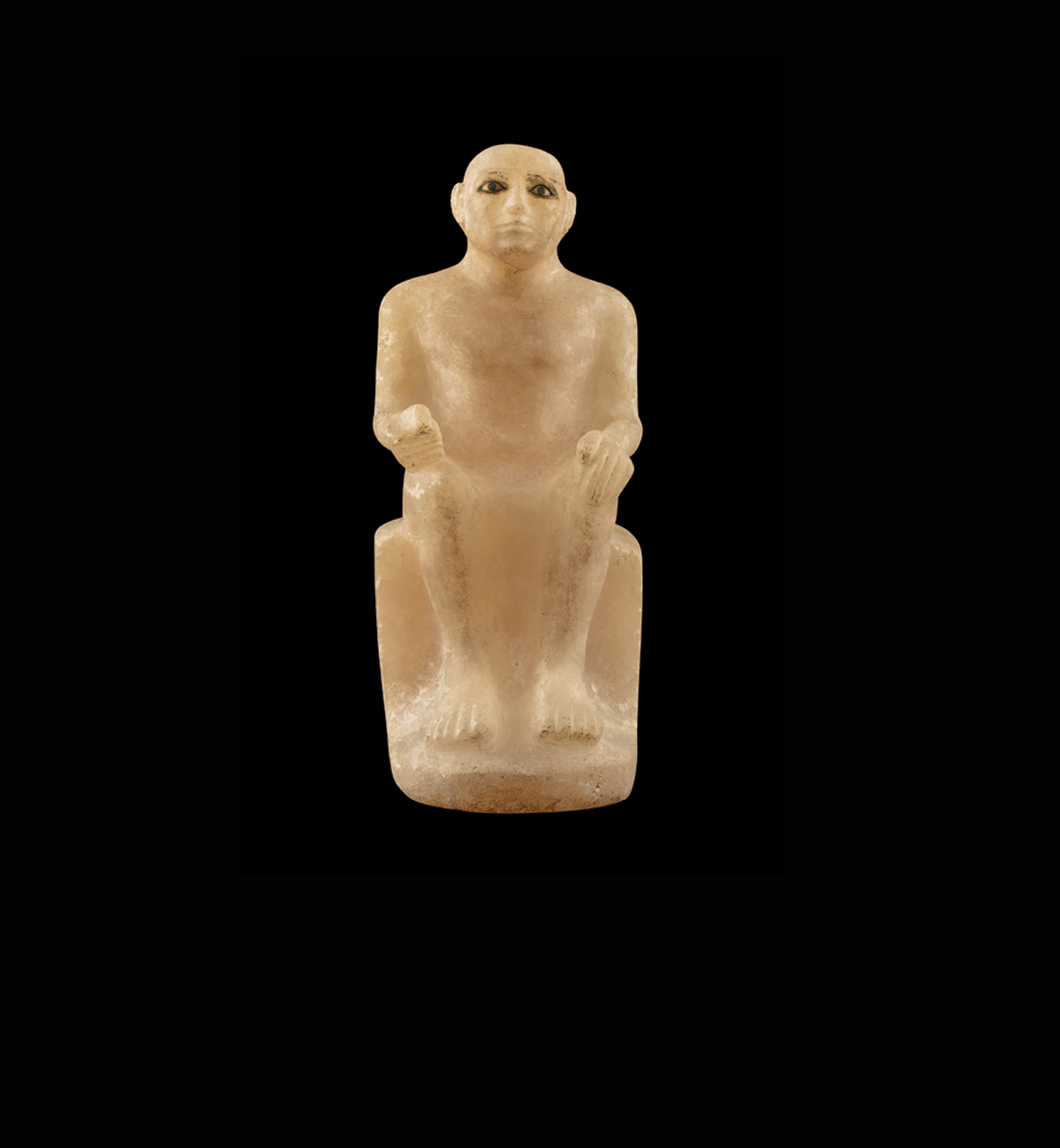 تمثال صغير من الألباستر لمسحتي