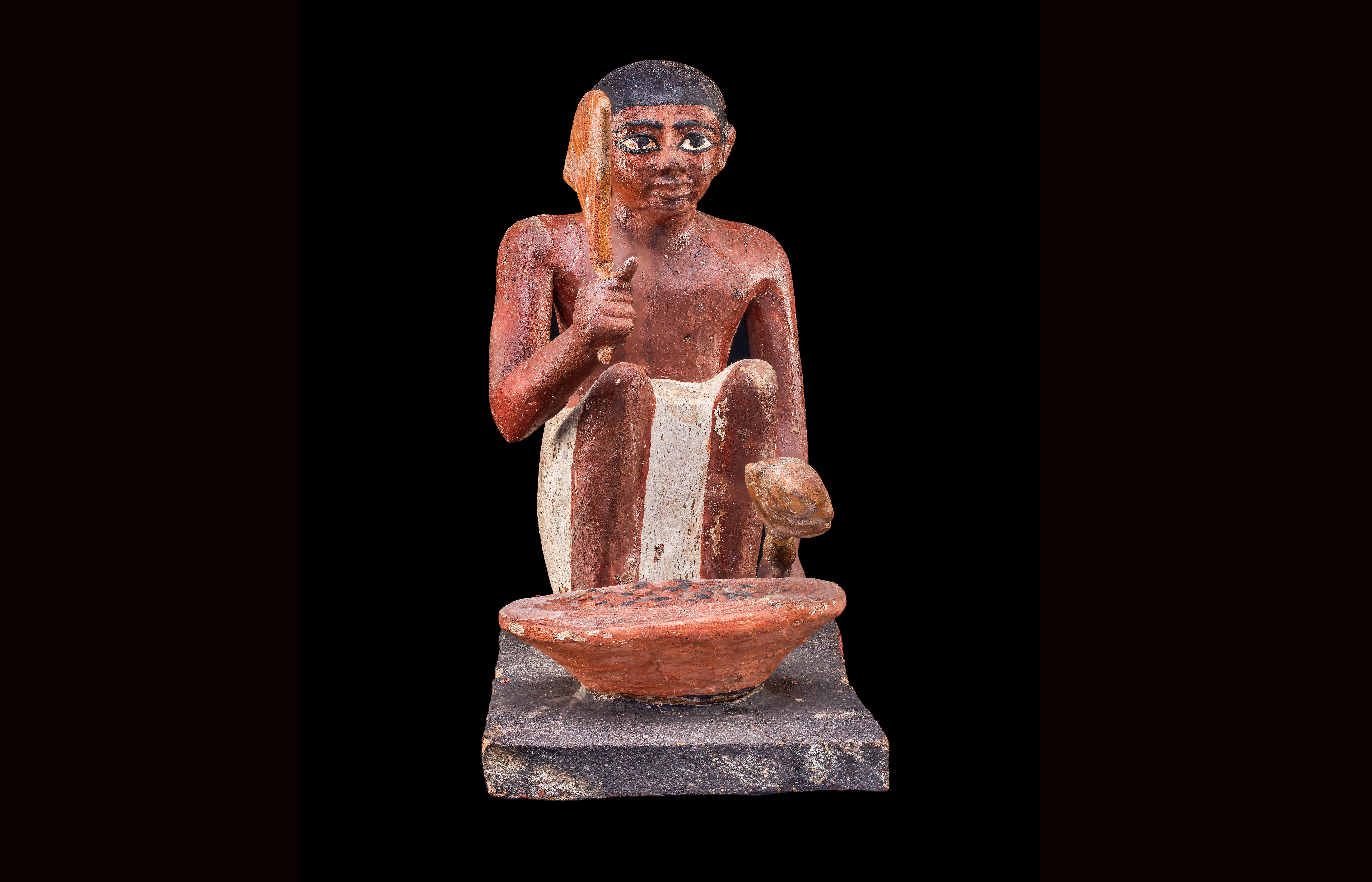 Statuette of a Servant Roasting a Goose