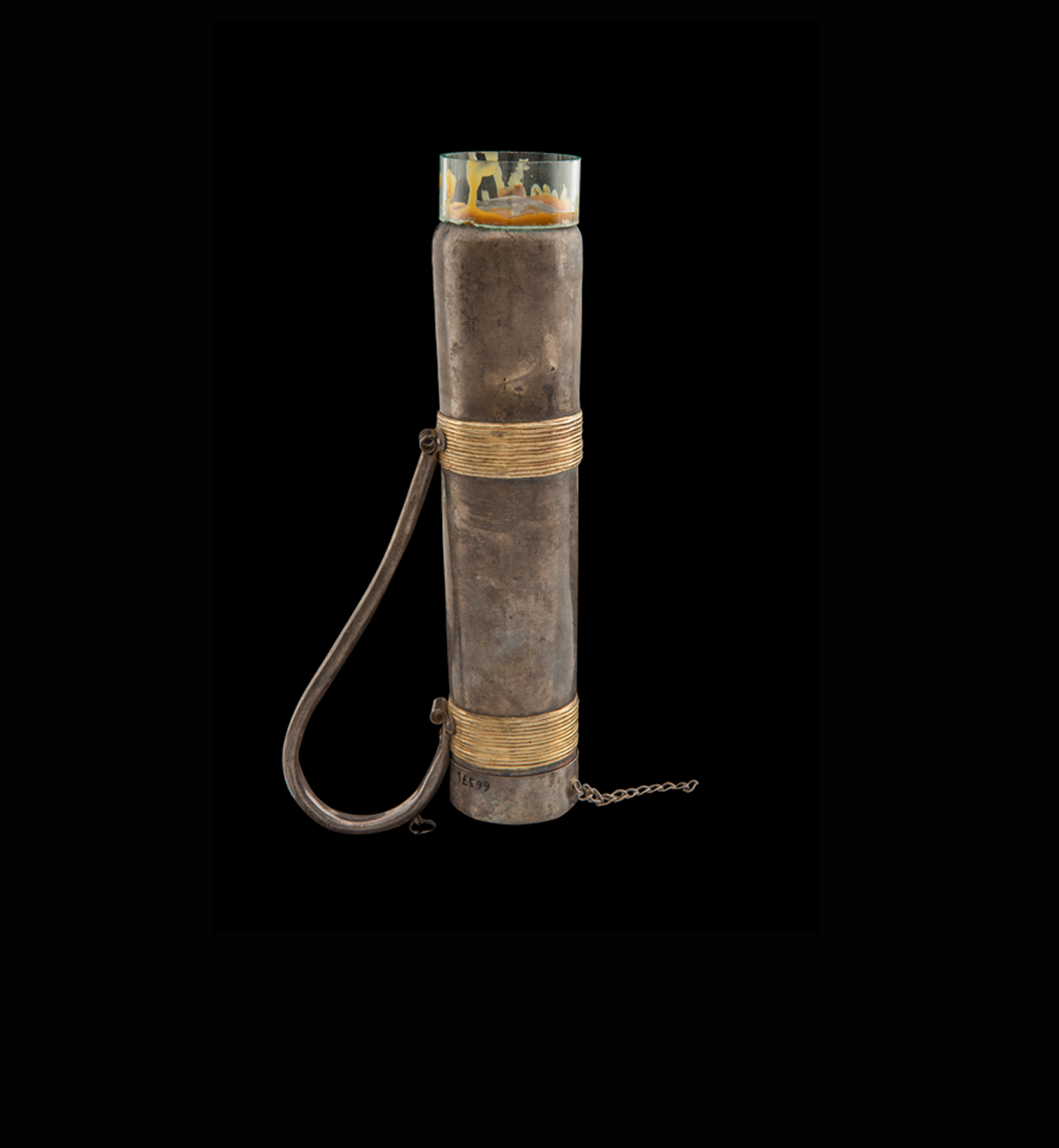 Cylindrical Container with Handle (Treasure of Tod)