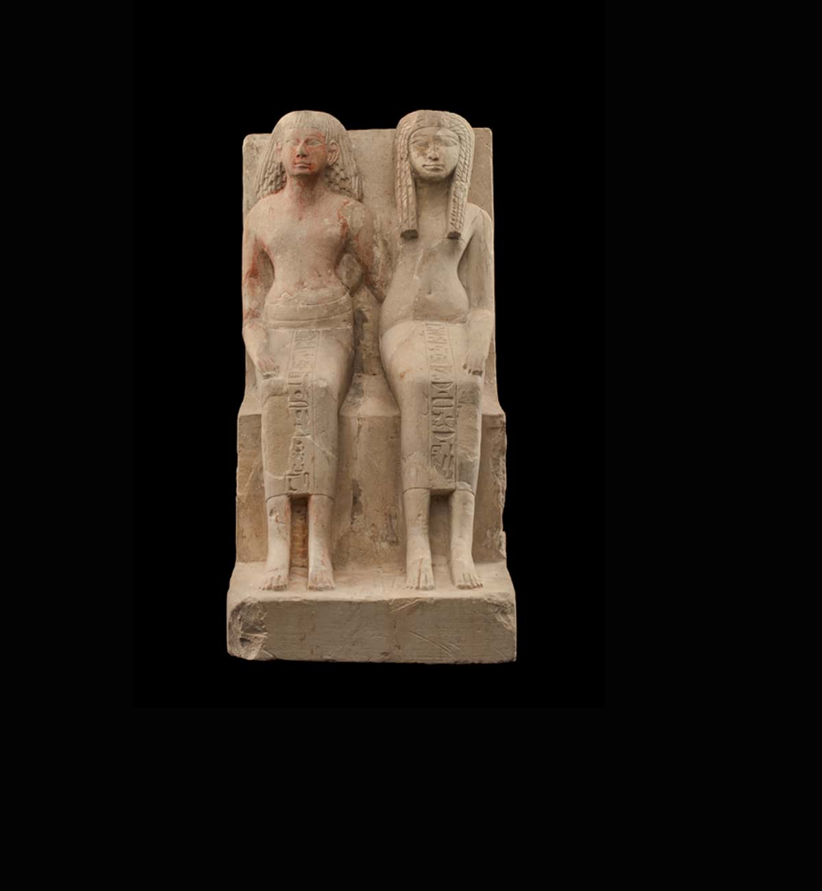 Double Statue of Kheperkarasoneb and Meryt