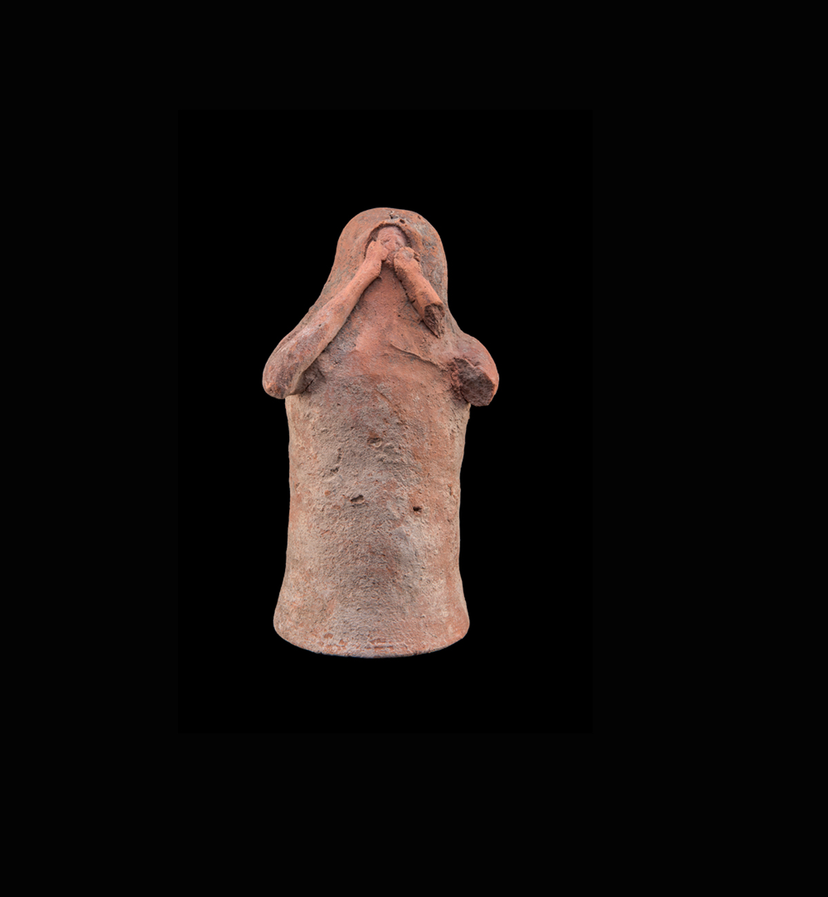 تمثال من الفخار لنائحة