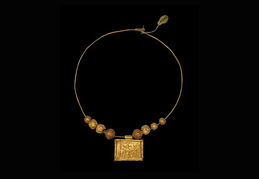 A Ptolemaic Gold Necklace (Dendera Treasure Hoards)