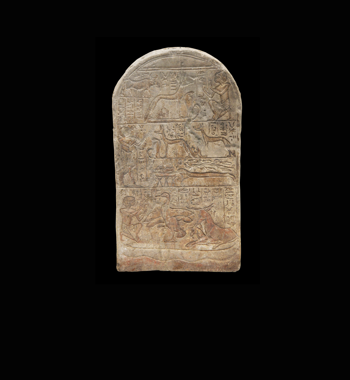 لوحة نذرية لـ "رع-مس" و "وب-مس"