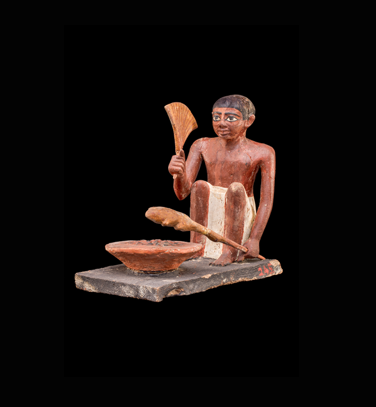 Statuette of a Servant Roasting a Goose