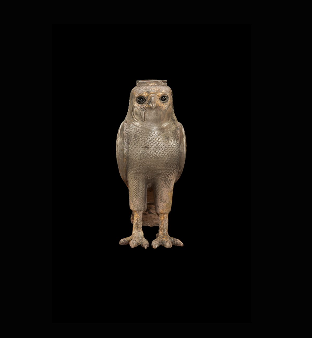  A Gilt Hawk Figure (Dendera Treasure Hoards)